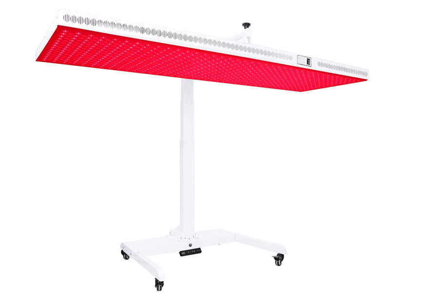OptiGlo Red Light Therapy Panel 6000W - 660nm & 850nm - 1200 LEDs - Near Infrared Device