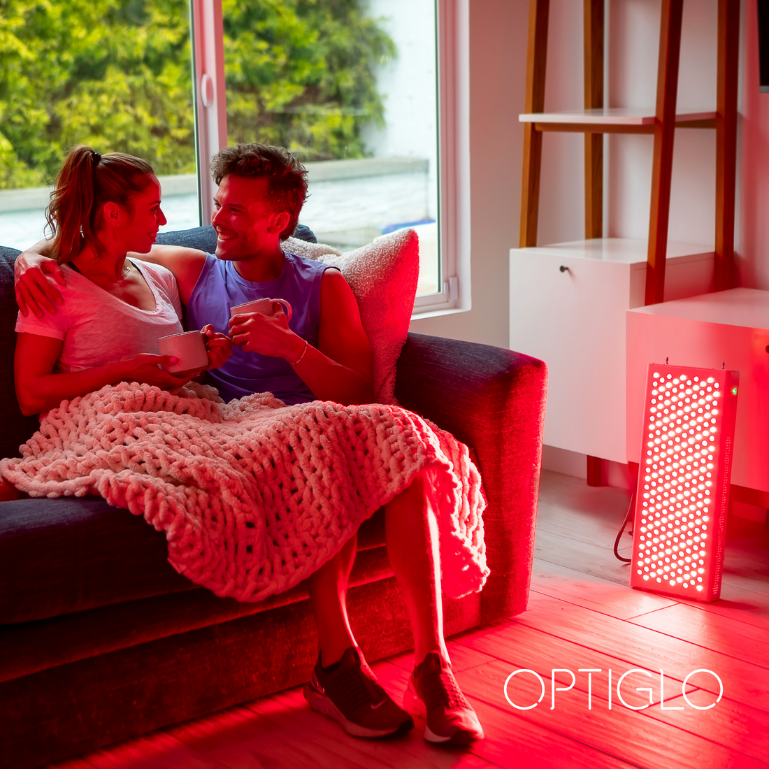 OptiGlo Red Light Therapy Device | Impressively Strong 1000W – Opti-Glo